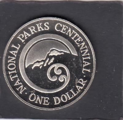 Beschrijving: 1 Dollar  NAT.PARKS